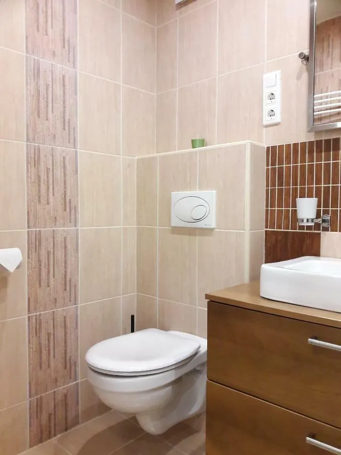 Beige & Brown Apartment Budapest
